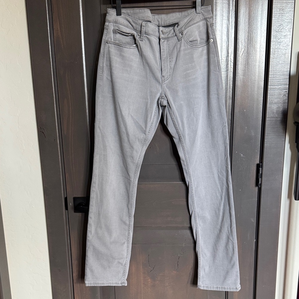Men's Slim Fit Gray Jeans